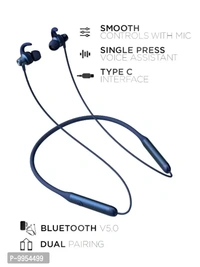 Boat Rockerz 335 Wireless Neckband Up To 30H Playback Qualcomm Aptx Cvc Enhanced Bass Metal C Pack Of 1 Multicolor