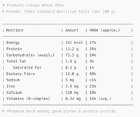 Lokwan Wheat Flour 1kg - 1 kg, Fine