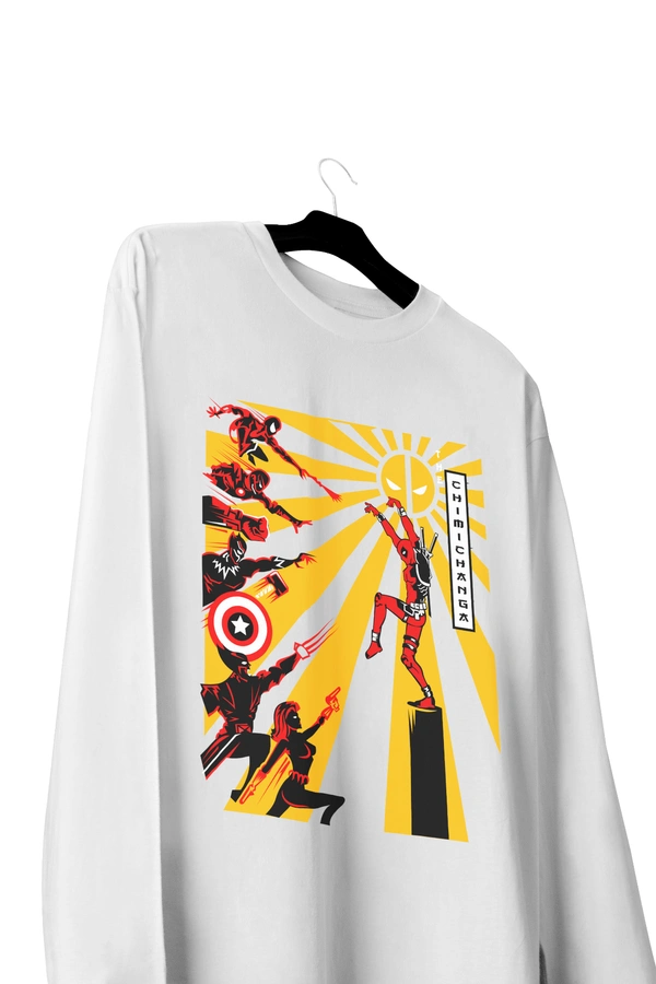 Ruled Chimichanga Squad | Marvel-Inspired Streetwear 