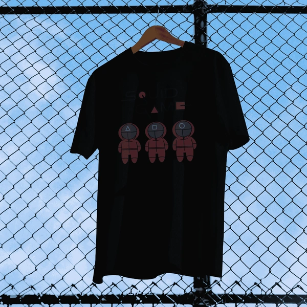 Squid Game Guard Trio Tee 🔺🔲⭕