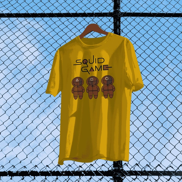 Squid Game Guard Trio Tee 🔺🔲⭕
