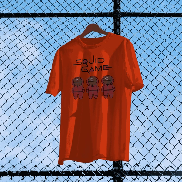 Squid Game Guard Trio Tee 🔺🔲⭕