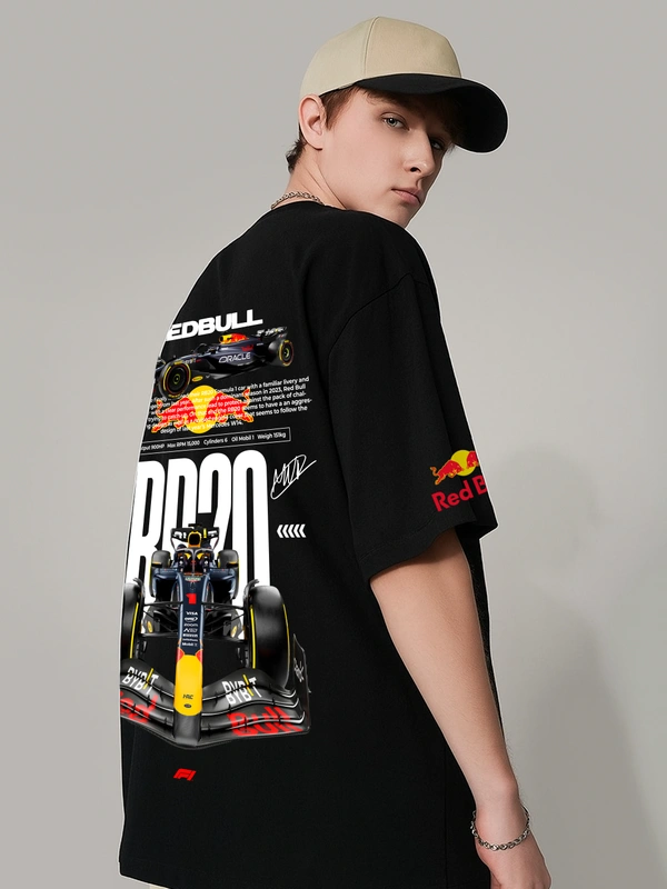 RB20 Inspired F1 Racing Oversized Streetwear T-Shirt India