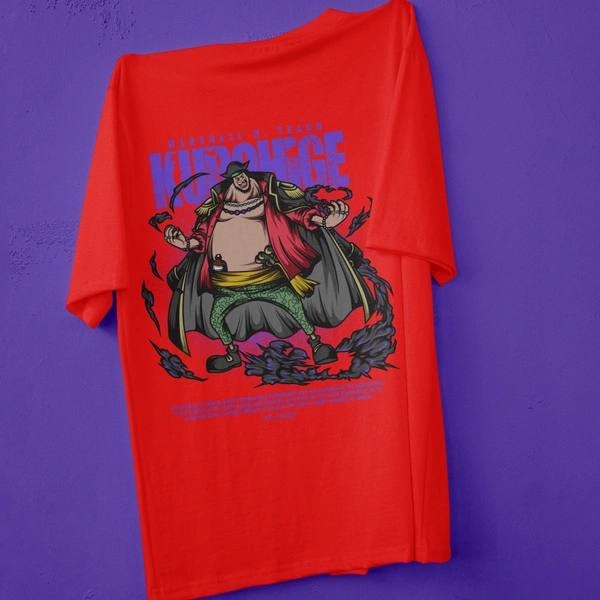 Blackbeard's Wrath - One Piece Tribute Tee