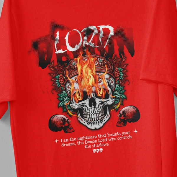 Demon Lord – Flames of the Underworld Tee🔥💀😈