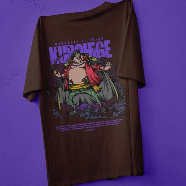 Blackbeard's Wrath - One Piece Tribute Tee