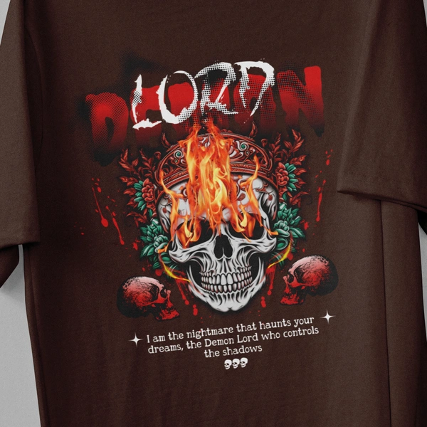 Demon Lord – Flames of the Underworld Tee🔥💀😈