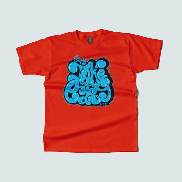 Streetwear Chill – Take It Easy Cotton Tee