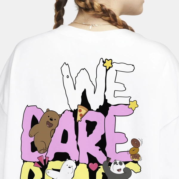 We Bare Bears Cartoon Network Oversized T-Shirt