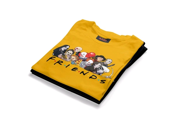 FRIENDS half Sleeve Round Neck Tshirt 