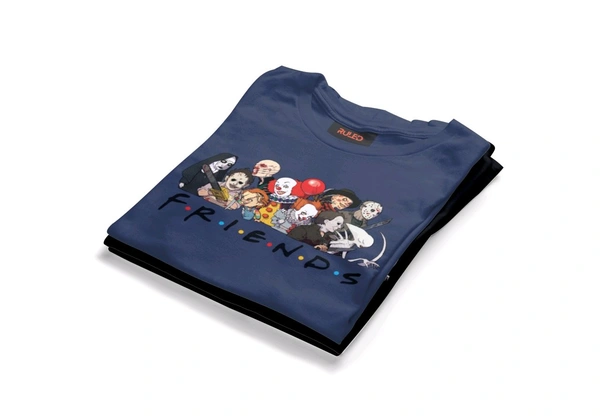 FRIENDS half Sleeve Round Neck Tshirt 