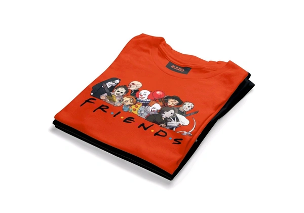 FRIENDS half Sleeve Round Neck Tshirt 