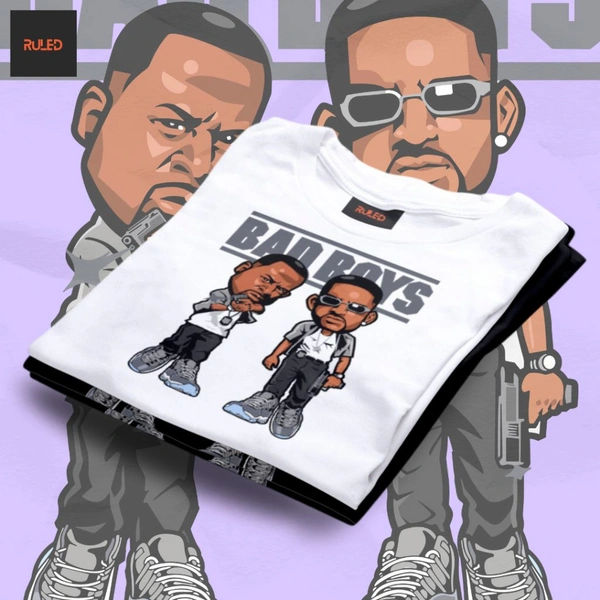 BAD BOYS half Sleeve Round Neck Tshirt