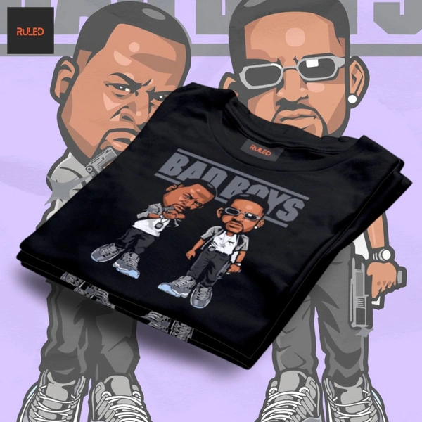 BAD BOYS half Sleeve Round Neck Tshirt