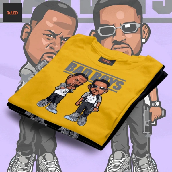 BAD BOYS half Sleeve Round Neck Tshirt