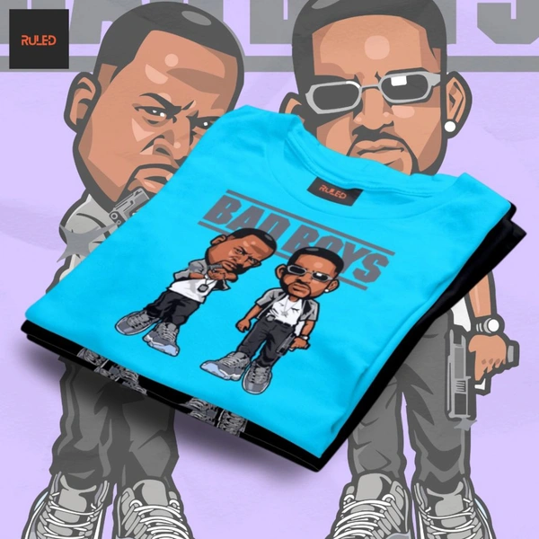 BAD BOYS half Sleeve Round Neck Tshirt