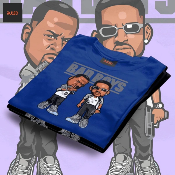 BAD BOYS half Sleeve Round Neck Tshirt