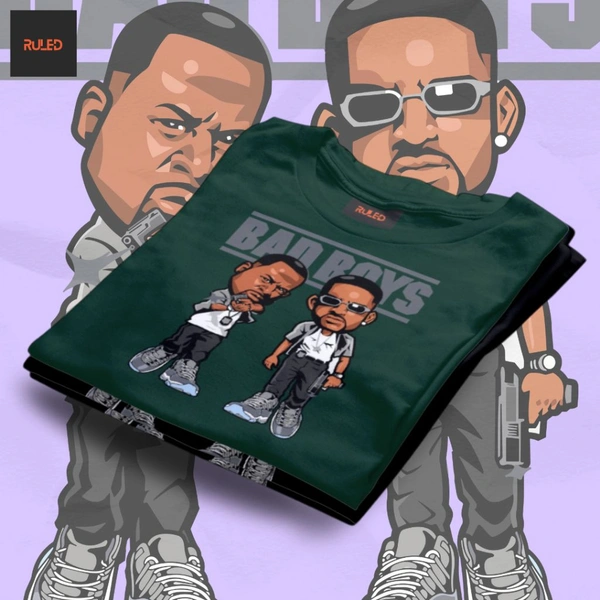 BAD BOYS half Sleeve Round Neck Tshirt