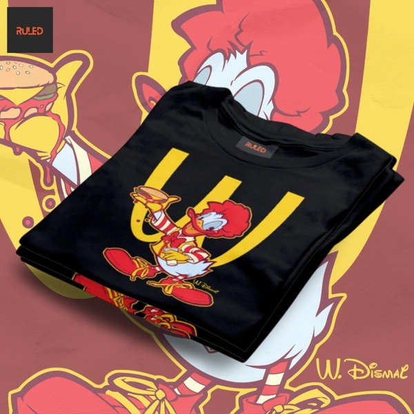  Donald's half Sleeve Round Neck Tshirt