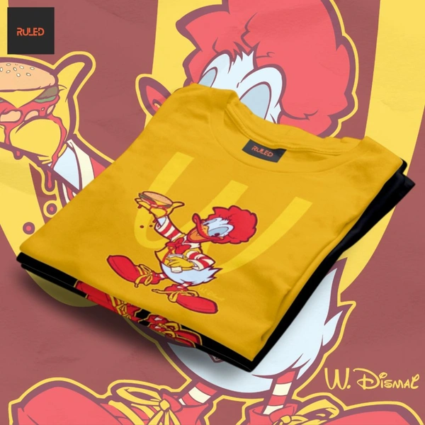  Donald's half Sleeve Round Neck Tshirt