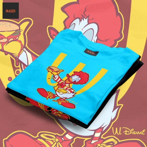  Donald's half Sleeve Round Neck Tshirt