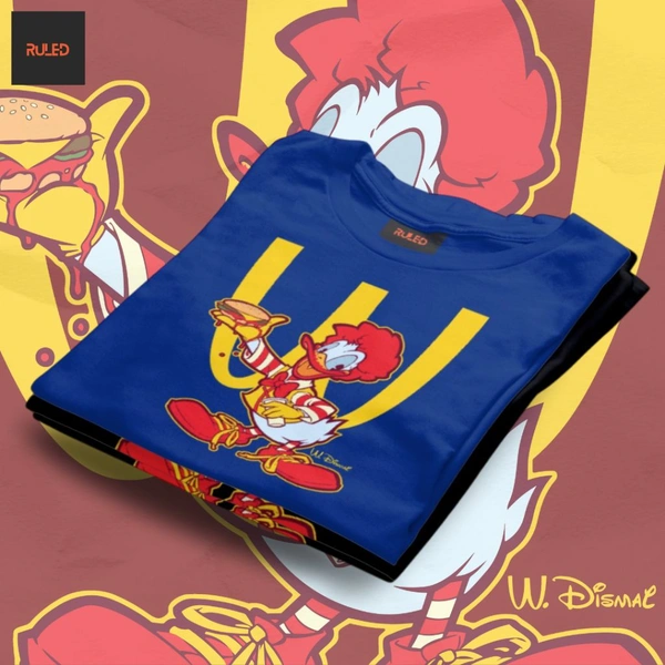  Donald's half Sleeve Round Neck Tshirt