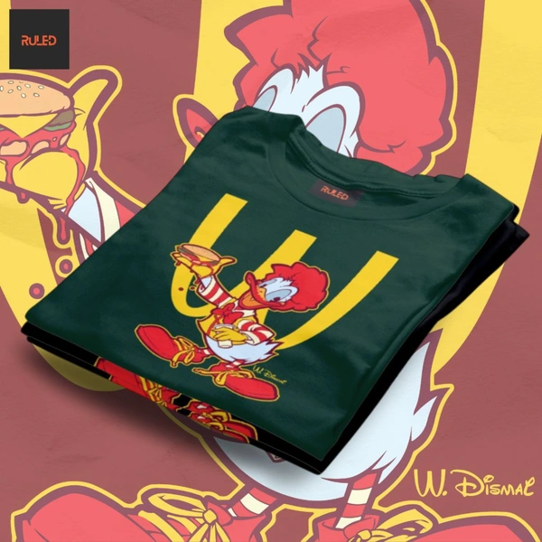  Donald's half Sleeve Round Neck Tshirt