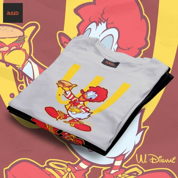  Donald's half Sleeve Round Neck Tshirt