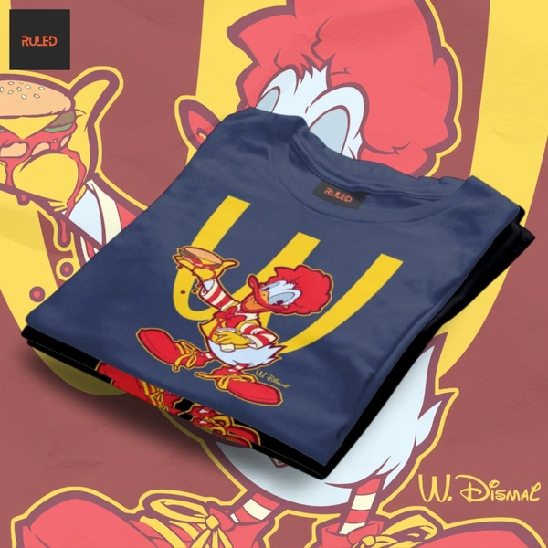  Donald's half Sleeve Round Neck Tshirt