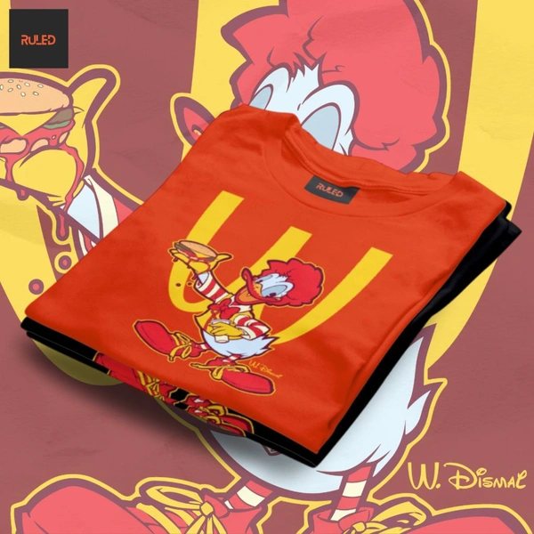  Donald's half Sleeve Round Neck Tshirt