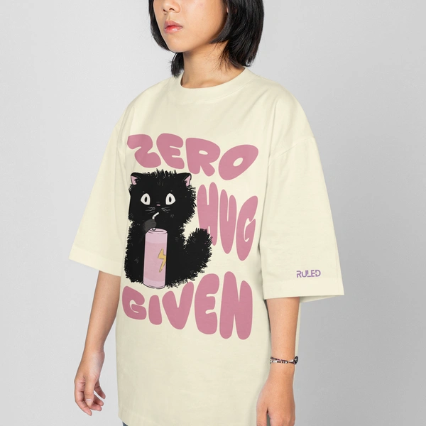 Zero Hug Given Oversized T-Shirt India – ruled 