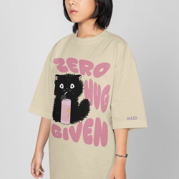 Zero Hug Given Oversized T-Shirt India – ruled 