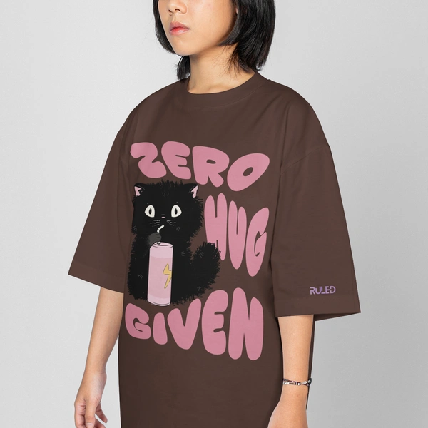 Zero Hug Given Oversized T-Shirt India – ruled 