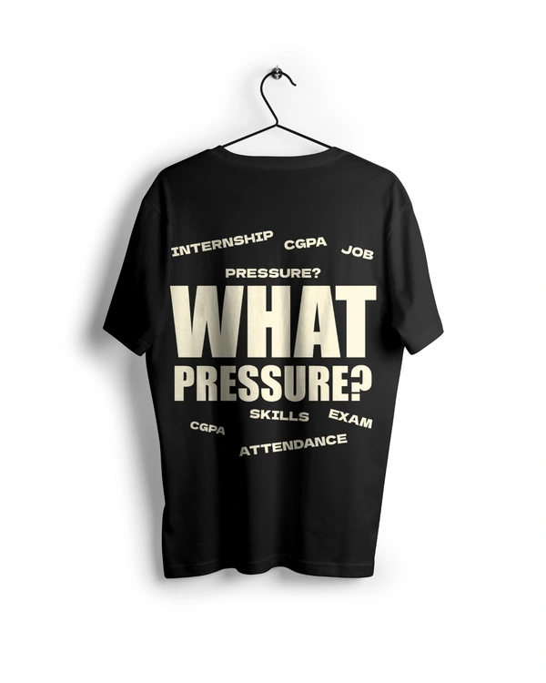 RULED WHAT PRESSURE? Oversized T-Shirt