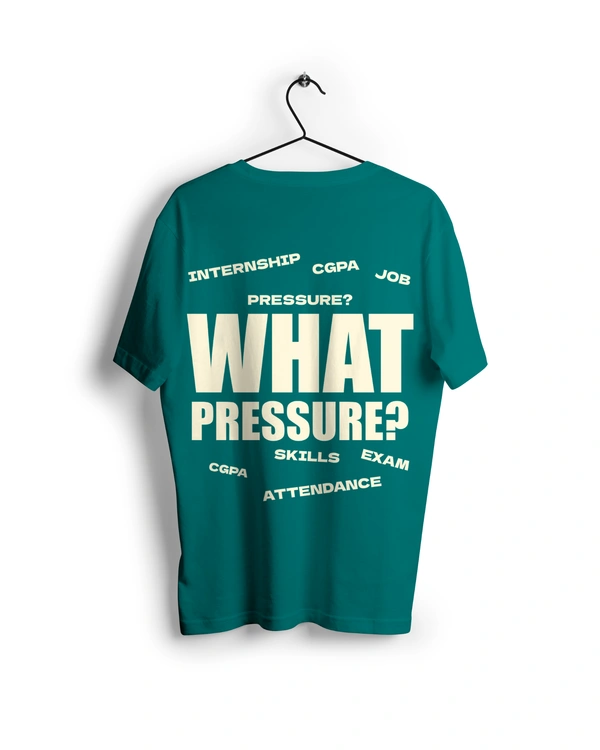 RULED WHAT PRESSURE? Oversized T-Shirt