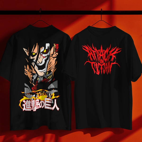 Unleash the Beast: Attack on Titan Graphic Tee