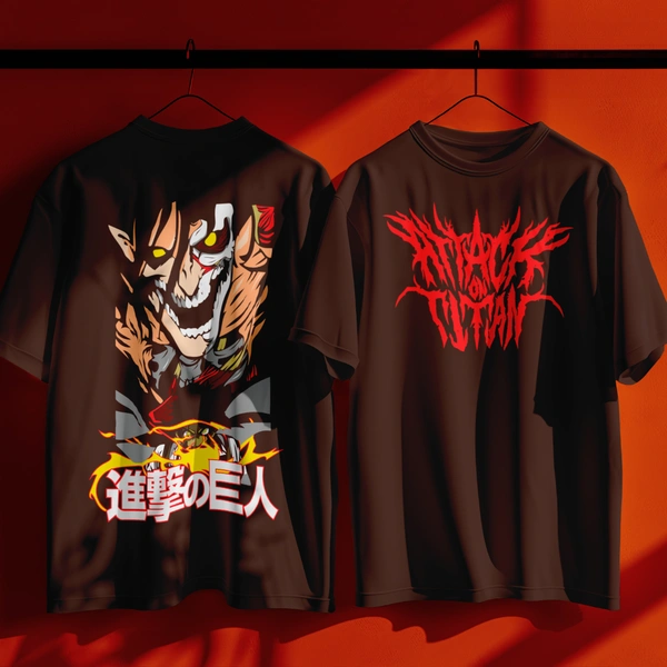 Unleash the Beast: Attack on Titan Graphic Tee