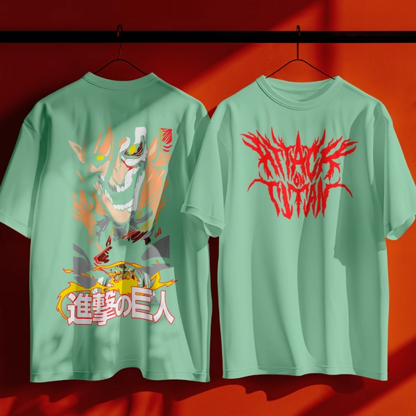 Unleash the Beast: Attack on Titan Graphic Tee