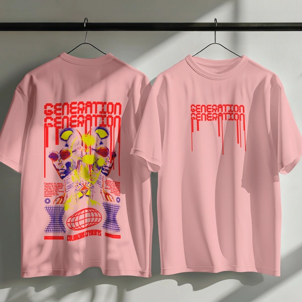 GENERATION Oversized T-Shirt – Urban Streetwear India | Graphic Anime-Inspired Tee