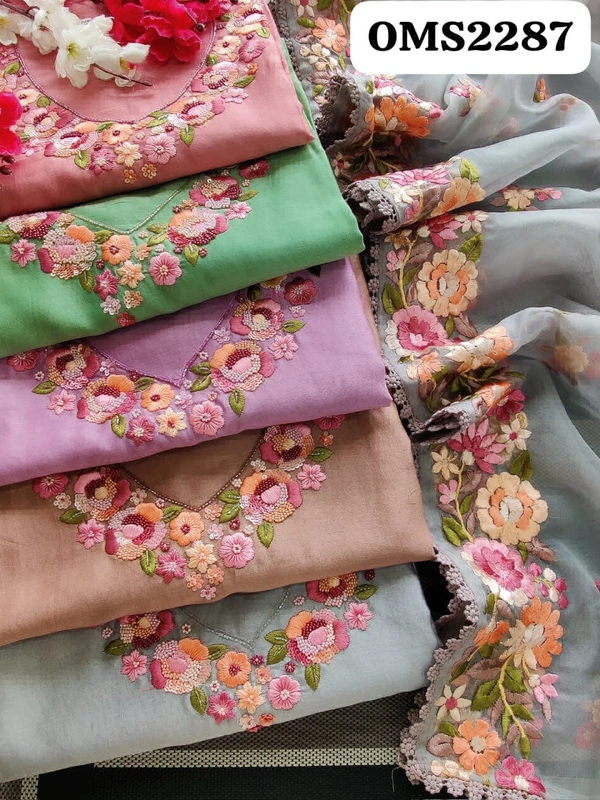 Chanderi Suits - Free Size, Fuchsia Pink