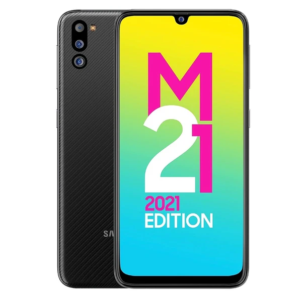 Samsung Galaxy M21 2021 Edition (Charcoal black, 6GB RAM, 128GB Storage)