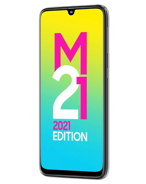 Open Box Product Samsung Galaxy M21 2021 Edition (Charcoal black, 6GB RAM, 128GB Storage)