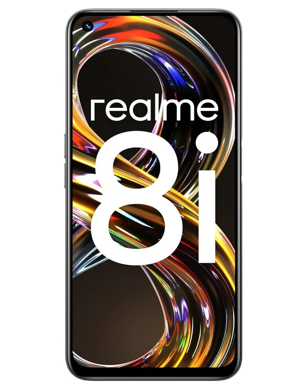 realme 8i (Space Black, 6GB RAM, 128GB Storage), Medium