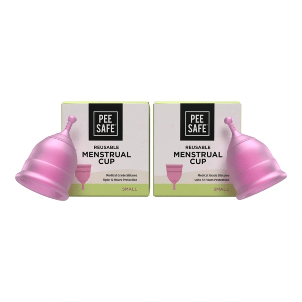 REUSABLE MENSTRUAL CUPS - SMALL (PACK OF 2) - 