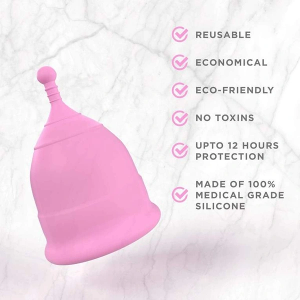 REUSABLE MENSTRUAL CUPS - SMALL (PACK OF 2) - 