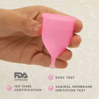 REUSABLE MENSTRUAL CUPS - SMALL (PACK OF 2) - 