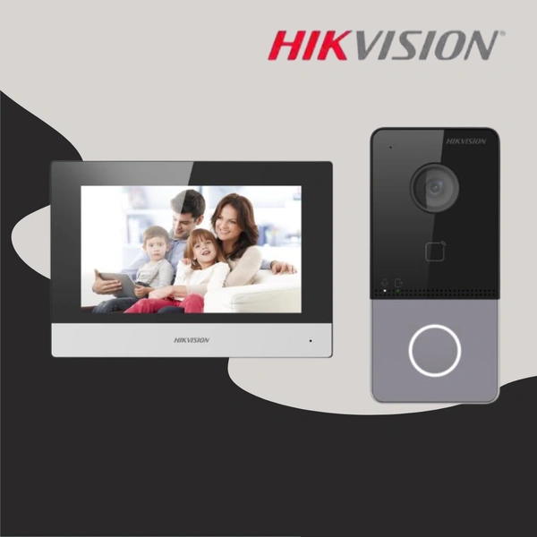 HikVision HIKVISION IP VIDEO DOOR PHONE 7 INCH | IP Video Intercom Kit