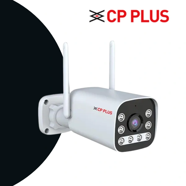 CP PLUS R33G 3MP 4G Sim & Wi-Fi Outdoor Bullet |RJ45| Colour Night Vision Security Camera