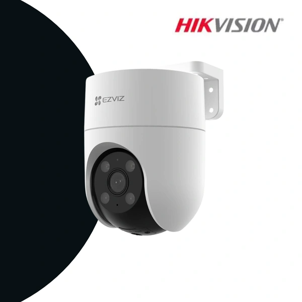 EZVIZ 4MP Outdoor Pan Tilt ,Color Night Vision Two-Way Talk Weatherproof Security Camera H8C 4G