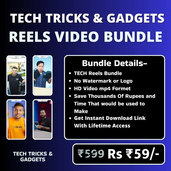 Tech Tricks And Gadgets Reels Bundle 
